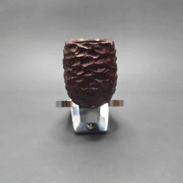 Peterson 2025 Christmas Pipe 15 Rusticated Billiard Estate Briar Pipe, Unsmoked - Image 13