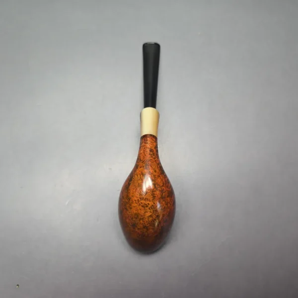 MBSD Briars Modern Masters 3 Smooth Tulip w/ Faux Horn Handmade Briar Pipe, New - Image 10