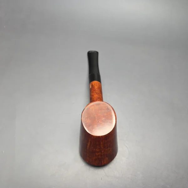 James Upshall A Grade EXL Smooth Poker Sitter Estate Briar Pipe, Unsmoked - Image 9