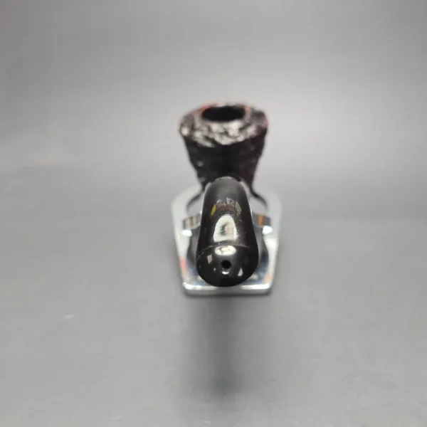Peterson Cobble B10 Rusticated & Sandblasted Calabash w/ Silver Briar Pipe, New - Image 5