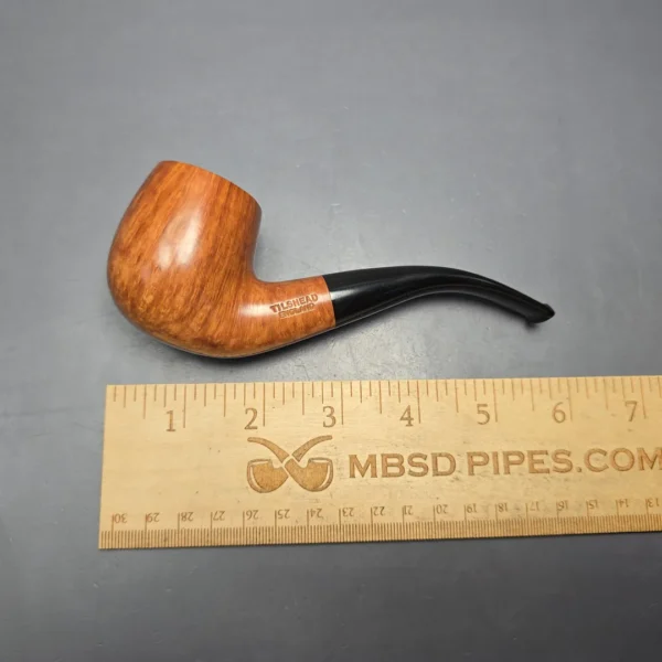 James Upshall (c.1980s) Tilshead Natural Smooth Bent Billiard (Estate) - Image 4