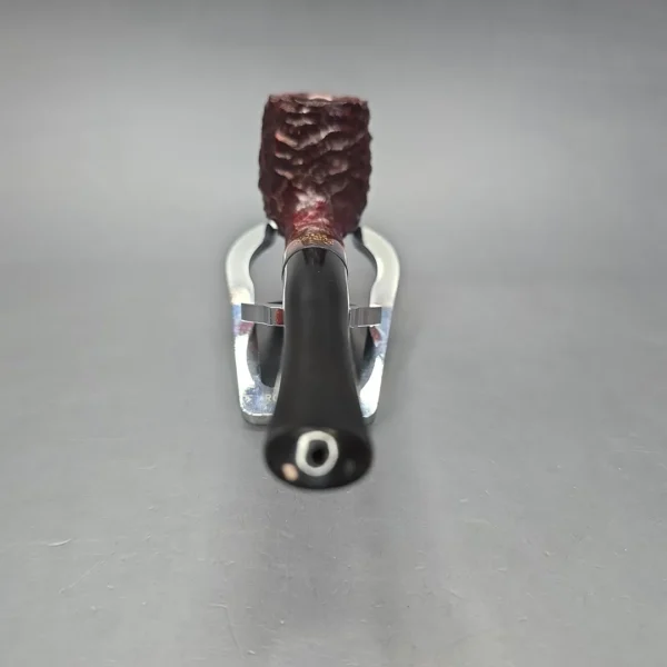Peterson 2025 Christmas Pipe 15 Rusticated Billiard Estate Briar Pipe, Unsmoked - Image 11