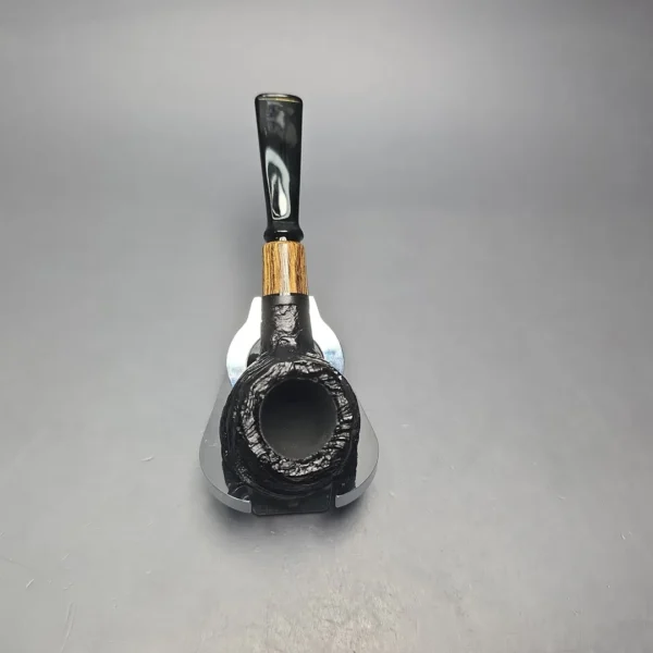 MBSD Briars by Piero Vitale Vintage Sandblasted Author with Olivewood (New) - Image 9