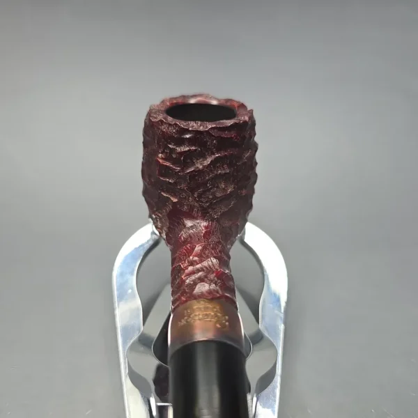 Peterson 2025 Christmas Pipe 15 Rusticated Billiard Estate Briar Pipe, Unsmoked - Image 10