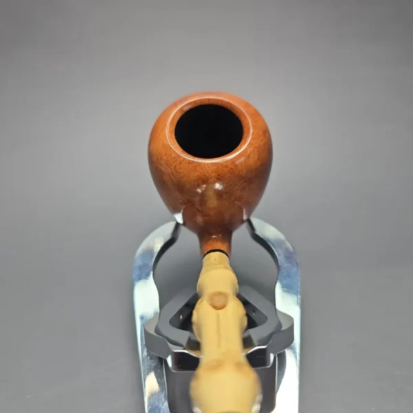 MBSD Briars Modern Masters 1 Smooth Peewit w/ Bamboo Handmade Briar Pipe, New - Image 6