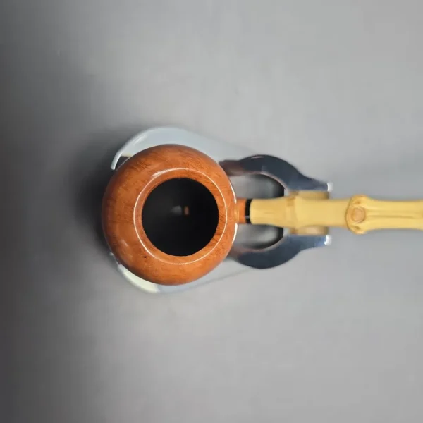MBSD Briars Modern Masters 1 Smooth Peewit w/ Bamboo Handmade Briar Pipe, New - Image 7