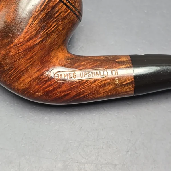 James Upshall P Grade Group 5 Smooth Rhodesian Estate Briar Pipe, Unsmoked - Image 11
