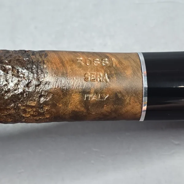 Rossi Sera 8803 Rusticated Lumberman Briar Pipe, New, 6mm - Image 11