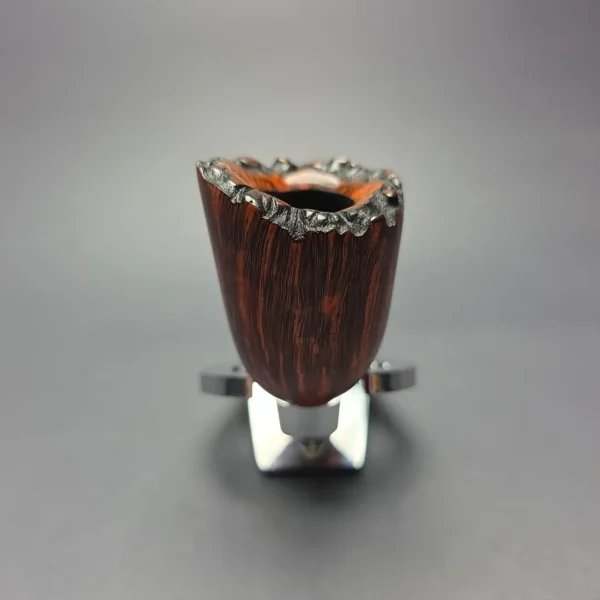 Walt Cannoy Cardinal House Langford Smooth Pencil Shank Dublin Handmade Briar Pipe, New - Image 4