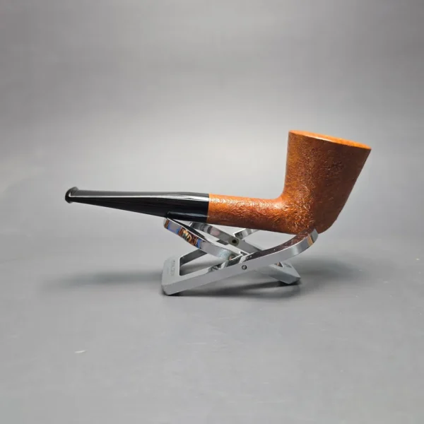 Buckeye Hand Made Partially Sandblasted Bell Dublin Briar Pipe, New - Image 4