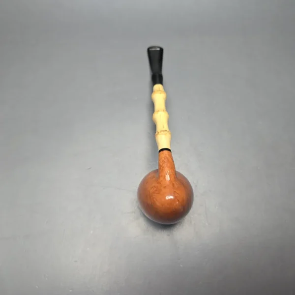 MBSD Briars Modern Masters 1 Smooth Peewit w/ Bamboo Handmade Briar Pipe, New - Image 10
