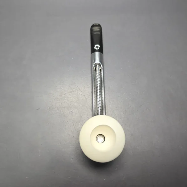 Falcon Chrome Dental w/ MBSD Meerschaum Rhodesian Block Meerschaum Bowl Pipe, New - Image 8
