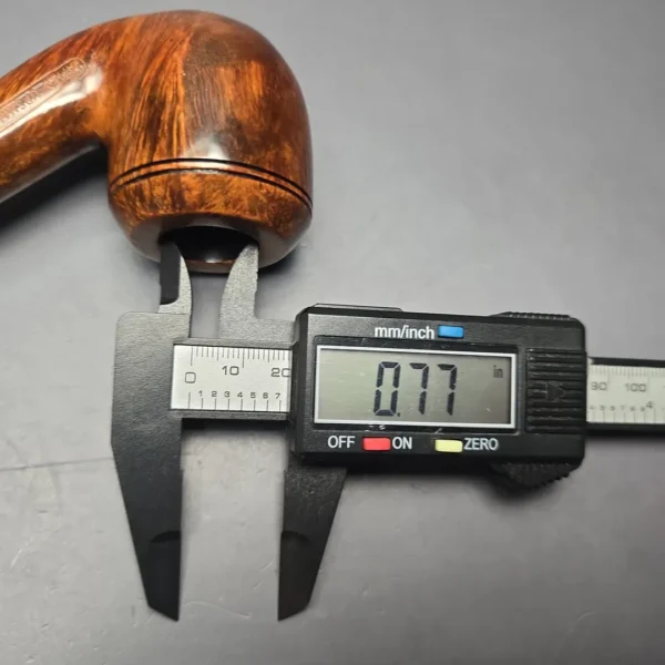 James Upshall P Grade Group 5 Smooth Rhodesian Estate Briar Pipe, Unsmoked - Image 14
