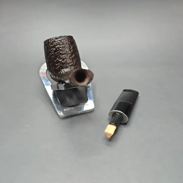 Rossi Sera 8803 Rusticated Lumberman Briar Pipe, New, 6mm - Image 14
