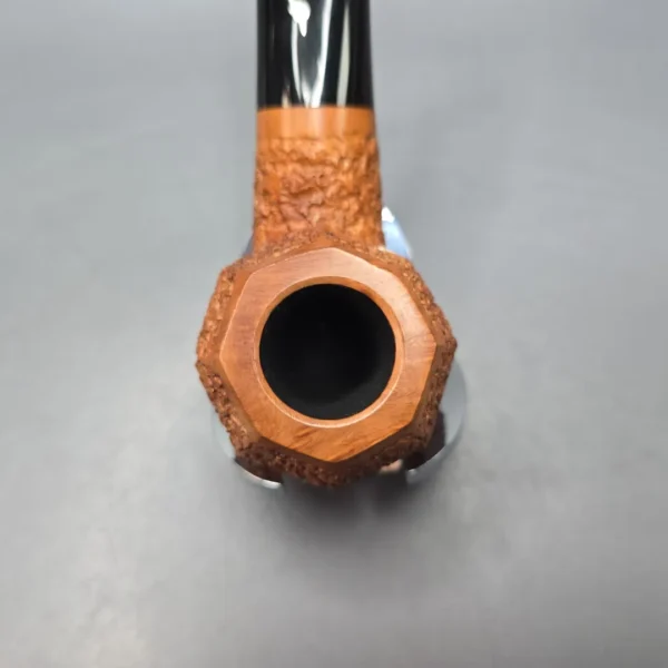 Mastro Geppetto Rusticato Rusticated Panel Author Estate Briar Pipe, Italian Estates - Image 7