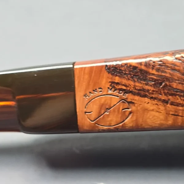 Amorelli Penna Di San Michele Rusticated Bulldog Estate Briar Pipe, Italian Estates - Image 12
