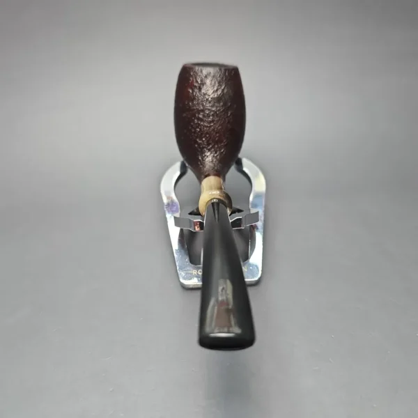 MBSD Briars Modern Masters 3 Sandblasted Tulip w/ Faux Horn Handmade Briar Pipe, New - Image 5