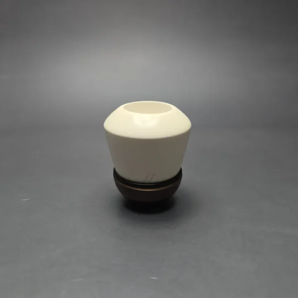 Falcon Extra Curved w/ MBSD Meerschaum Dublin Block Meerschaum Bowl Pipe, New - Image 3