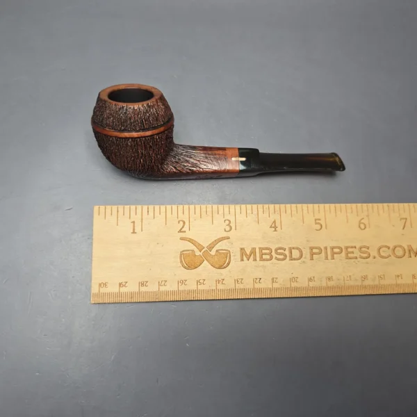 Amorelli Penna Di San Michele Rusticated Bulldog Estate Briar Pipe, Italian Estates - Image 13