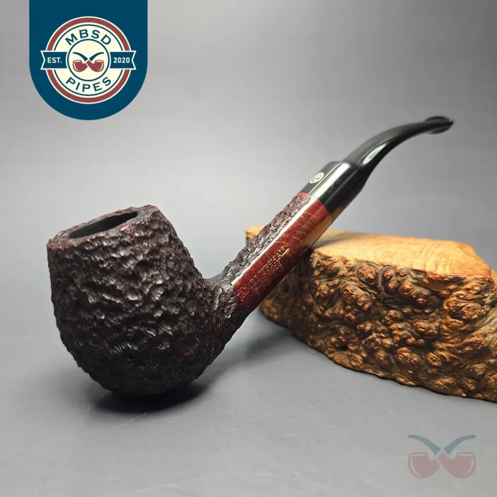 James Upshall Bark Group 6 Rusticated Bent Brandy (Unsmoked Estate)