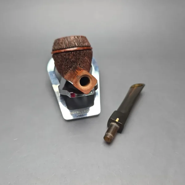 Amorelli Penna Di San Michele Rusticated Bulldog Estate Briar Pipe, Italian Estates - Image 15
