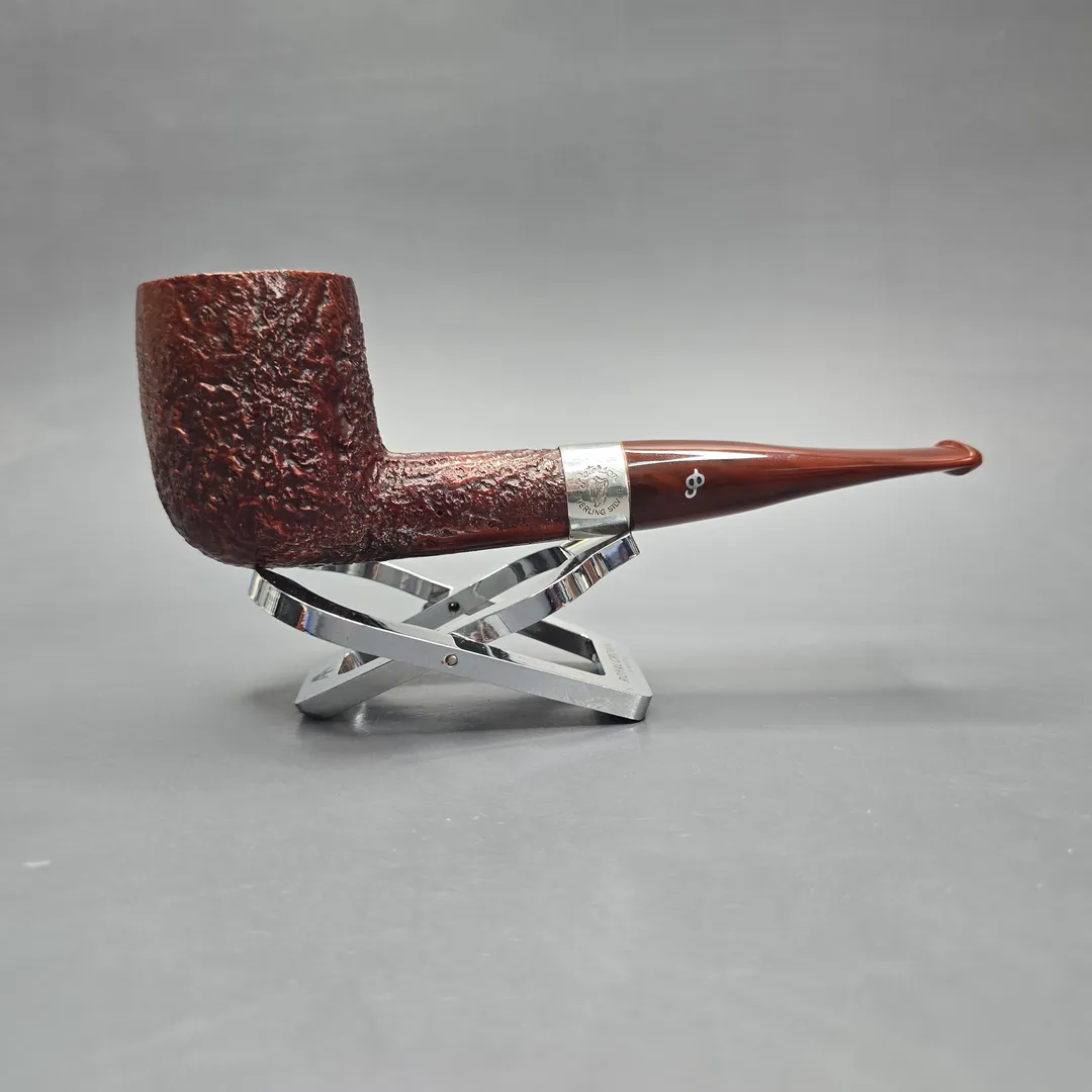 Peterson Irish Harp 107 Sandblasted Billiard with Silver (New) - Image 2