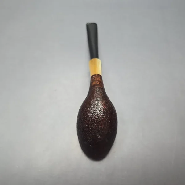 MBSD Briars Modern Masters 3 Sandblasted Tulip w/ Faux Horn Handmade Briar Pipe, New - Image 10