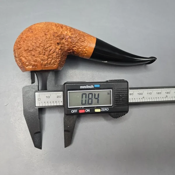 Mastro Geppetto Rusticato Rusticated Panel Author Estate Briar Pipe, Italian Estates - Image 12