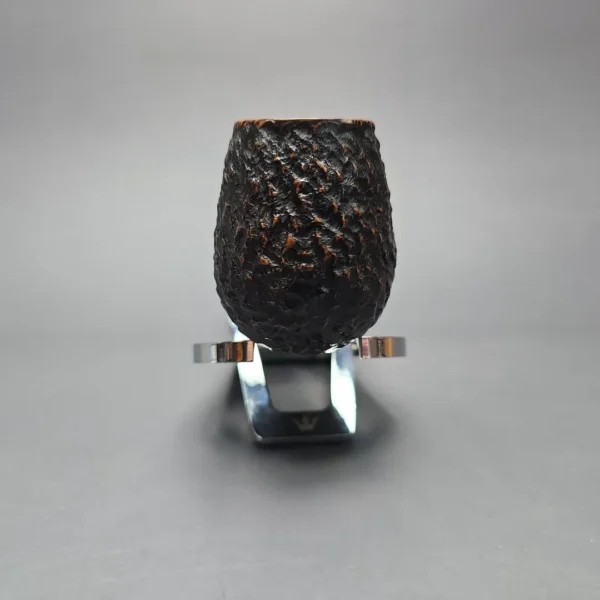 Peterson Kapet D12 Rusticated "Danish" Brandy Estate Briar Pipe, Irish Estates - Image 3