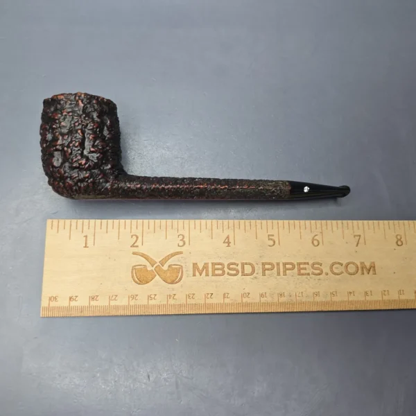 Castello (1950s-60s) Sea Rock Briar SC 32 Rusticated Canadian Estate Briar Pipe, Italian Estates - Image 11
