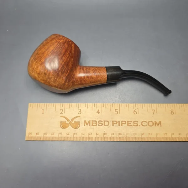 Charatan's Make Reuben Era (c. 1958-60) Executive Extra Large Smooth Bent Brandy Estate Briar Pipe, English Estates - Image 12