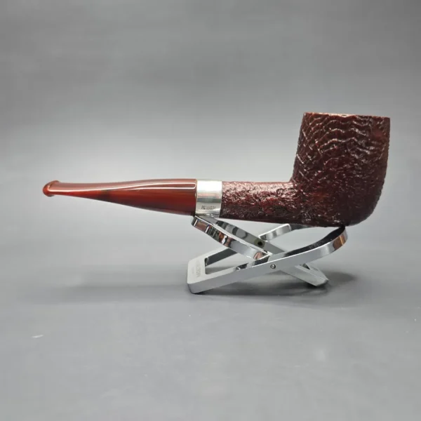Peterson Irish Harp 107 Sandblasted Billiard with Silver (New) - Image 4