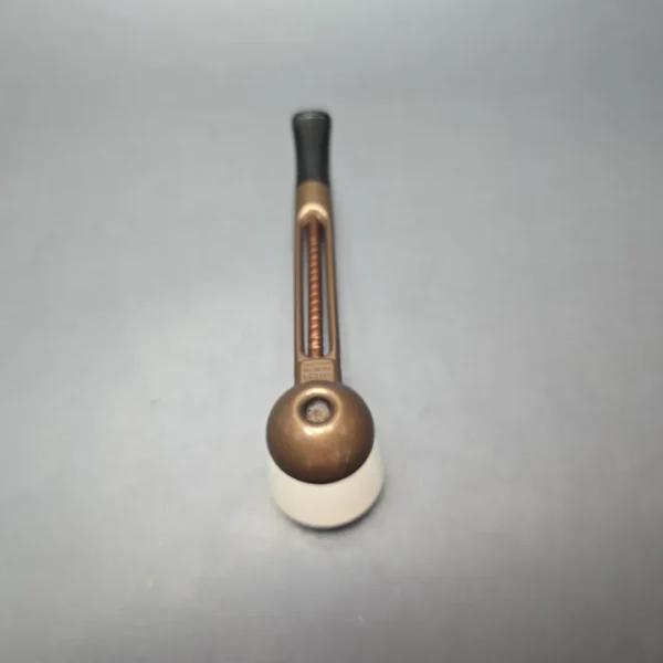Falcon Extra Curved w/ MBSD Meerschaum Dublin Block Meerschaum Bowl Pipe, New - Image 10