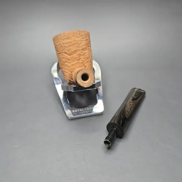 Pipe Tristan Natural Sandblasted Dublin with Silver (New) - Image 14