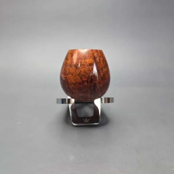 Dunhill 1994 Amber Root Quaint Smooth Author w/ Silver Estate Briar Pipe, Unsmoked - Image 3