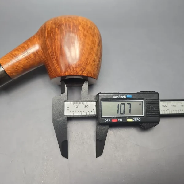 Charatan's Make Reuben Era (c. 1958-60) Executive Extra Large Smooth Bent Brandy Estate Briar Pipe, English Estates - Image 13