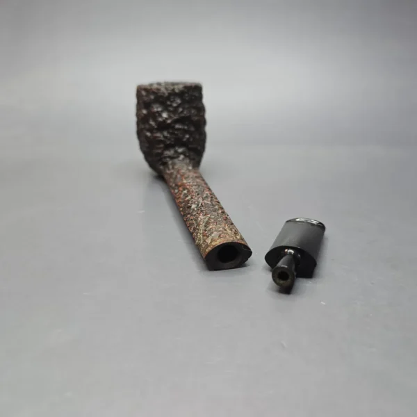 Castello (1950s-60s) Sea Rock Briar SC 32 Rusticated Canadian Estate Briar Pipe, Italian Estates - Image 13