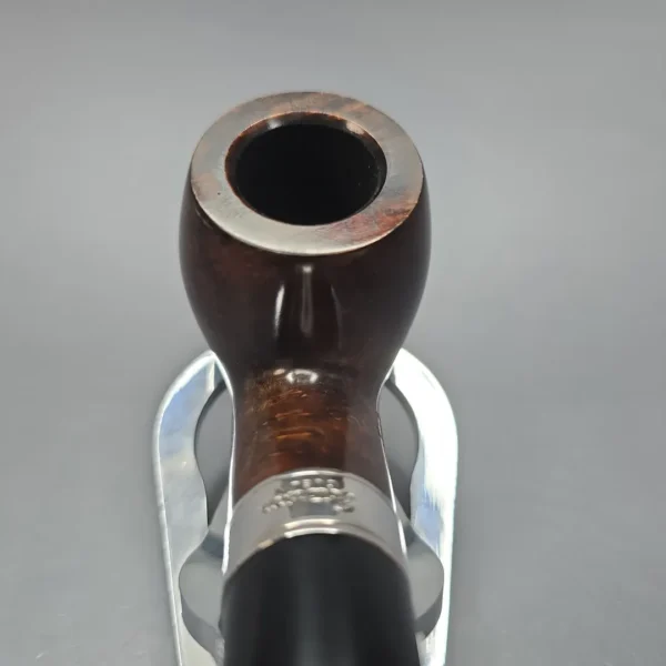 Peterson 160th Anniversary Pat. B Dark Smooth Bent Billiard Briar Pipe, New - Image 5