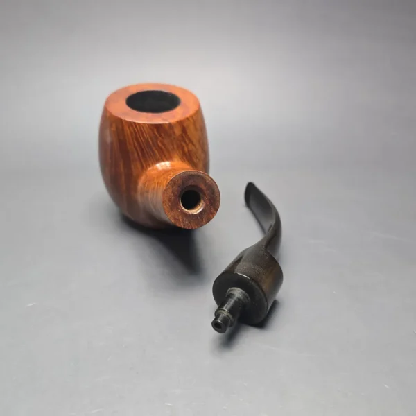 Charatan's Make Reuben Era (c. 1958-60) Executive Extra Large Smooth Bent Brandy Estate Briar Pipe, English Estates - Image 14