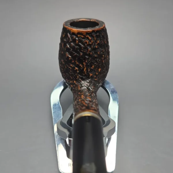 Peterson Kapet D12 Rusticated "Danish" Brandy Estate Briar Pipe, Irish Estates - Image 6