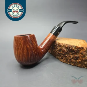 Sasieni Family Era (c.1950-79) Four Dot Walnut Viscount Lascelles S XS Estate Briar Pipe, English Estates