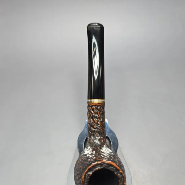 Peterson Kapet D12 Rusticated "Danish" Brandy Estate Briar Pipe, Irish Estates - Image 8