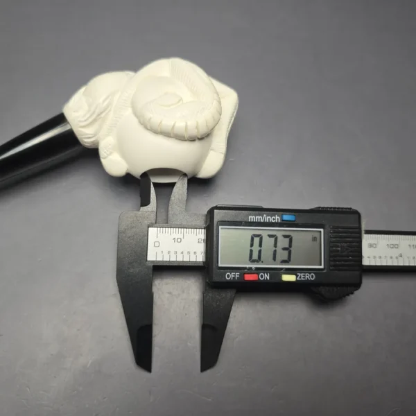 Kenan Claw and Egg Estate Block Meerschaum Pipe, Unsmoked - Image 13