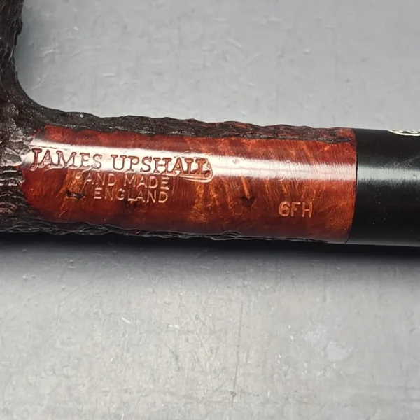 James Upshall Bark Group 6 Rusticated Bent Brandy (Unsmoked Estate) - Image 11