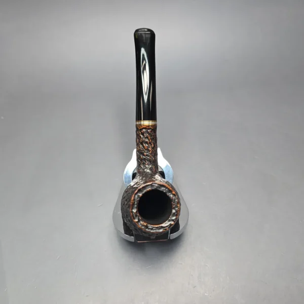 Peterson Kapet D12 Rusticated "Danish" Brandy Estate Briar Pipe, Irish Estates - Image 9