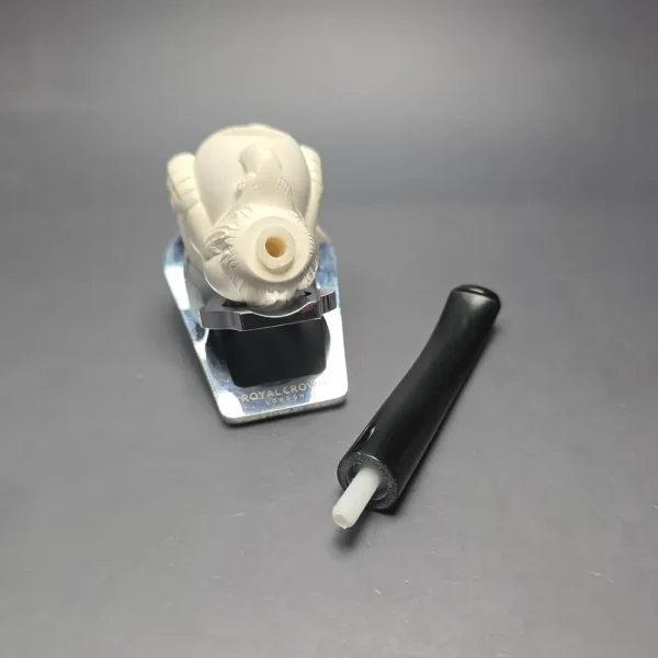 Kenan Claw and Egg Estate Block Meerschaum Pipe, Unsmoked - Image 14