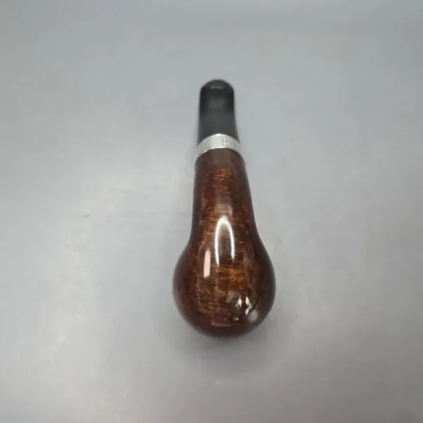 Peterson 160th Anniversary Pat. B Dark Smooth Bent Billiard Briar Pipe, New - Image 8