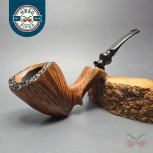 Ben Wade (Preben Holm) Golden Walnut XL Smooth Freehand Estate Briar Pipe, Unsmoked