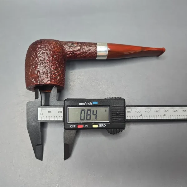 Peterson Irish Harp 107 Sandblasted Billiard with Silver (New) - Image 13