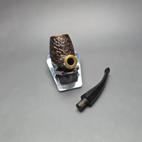 Peterson Kapet D12 Rusticated "Danish" Brandy Estate Briar Pipe, Irish Estates - Image 14